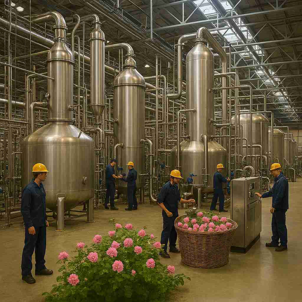 تصویر 1 از گلاب ۱ لیتری با عصاره تازه گل های ناب و شفاف